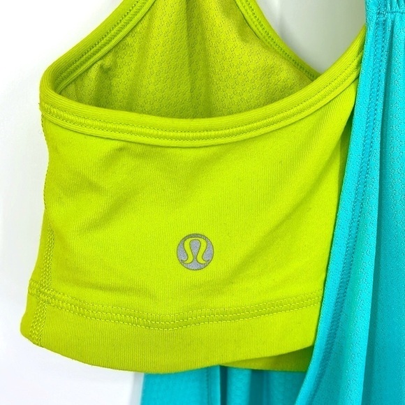 Lululemon No Limits Tank Angel Blue Antidote Size 6 - Picture 7 of 13